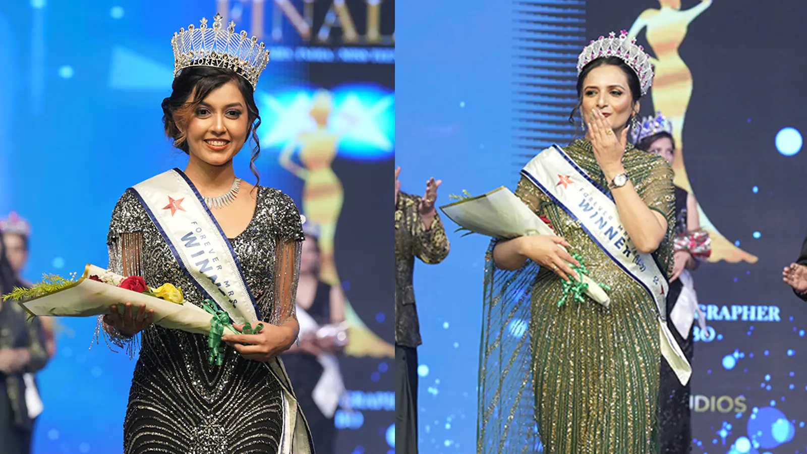 Bhavi Sorathia from Gujarat Wins Forever Mrs. India G1; Dr. Dimple Chauhan from Himachal Clinches G2 Title