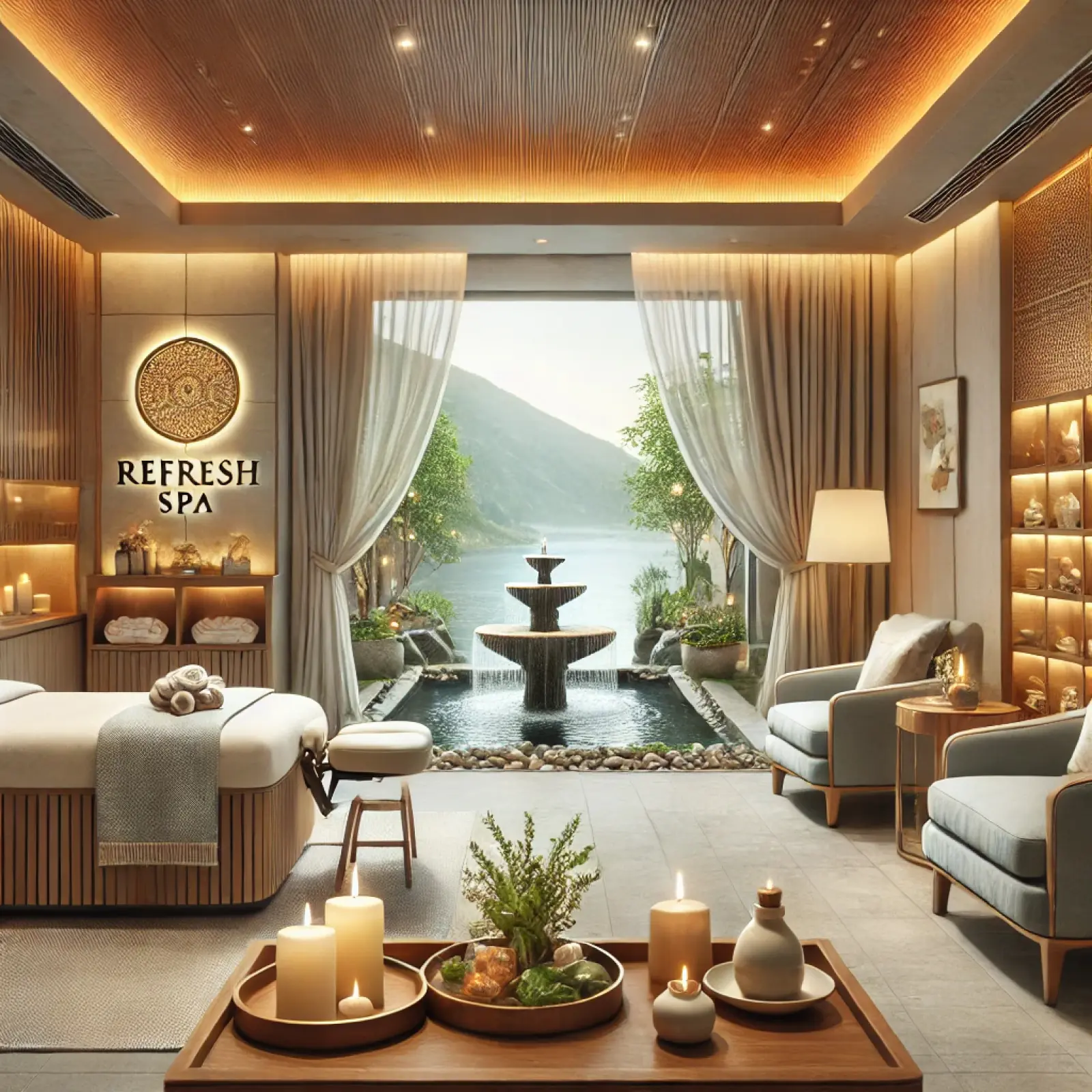 Refresh Spa: The Art of Ultimate Relaxation A Sanctuary of Serenity & Sophistication